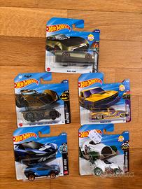 Set hot wheels macchine