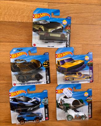Set hot wheels macchine