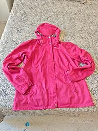 Giacca antivento donna FUCSIA