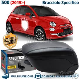 Bracciolo Per Fiat 500 da 2015 SPECIFICO PELLE-PU