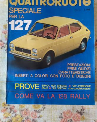 Quattroruote aprile 1971 Speciale Fiat 127