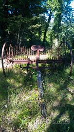 Vecchio rastrella fieno