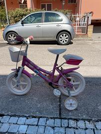 Bicicletta con rotelle