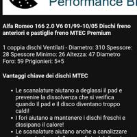 dischi con pastiglie Mtec Breaks