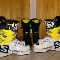 SCARPONI SCI SALOMON DA GARA