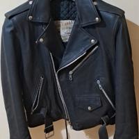 Giacca Chiodo vera pelle XS