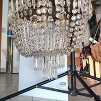 Lampadario gocce di cristallo