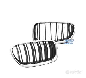 GRIGLIE BMW F10 F11 10-16 LOOK M5 CROMATO NERO LUC