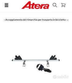 set estensione porta bici. Altera Strada