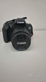 Canon EOS 2000D + 18-55mm + Borsa e Caricabatterie