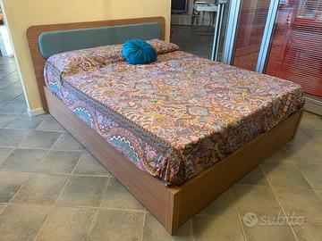 LETTO CON CONTENITORE FEBAL CASA 160x190