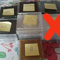 Lotto di custodie CD/DVD