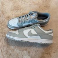 Nike Dunk Low Grigio e Bianco 40 Nuove Originali
