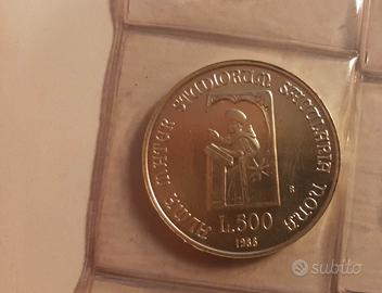 500/200/100 LIRE - IX Cent Università di Bologna