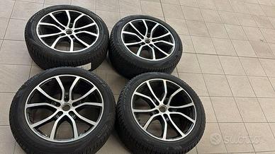 SET CERCHI LEGA+GOMME INVERNALI PORSCHE ORIGINALI