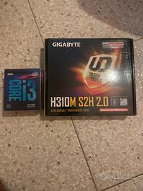 H310m sh 2.0 gigabyte + i 3 + 8 gb di ram kingston