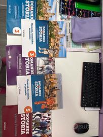 5 libri domanda alla storia ediz. 3-5 e altri