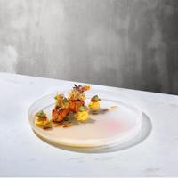 6 x --> Piatti vetro fatti a mano