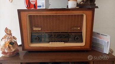 Radio a valvole + Mobile bar vintage anni 50