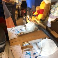 Specchiera+Applique+Ruota Carrello