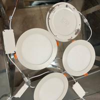 4 Pannelli led tondo incasso