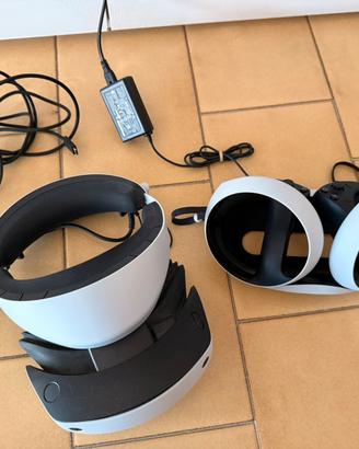 PSVR2 + Pad + base originale di ricarica Sony