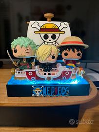 Set Completo One Piece Kinder + Base LED