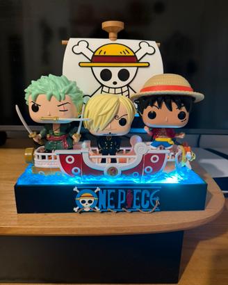 Set Completo One Piece Kinder + Base LED