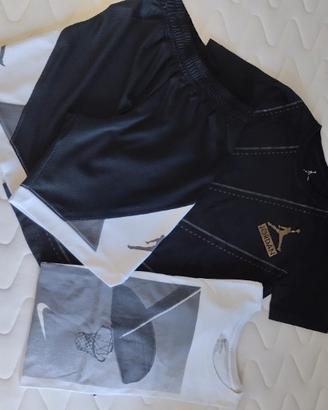 Jordan/Nike t-shirt con short 