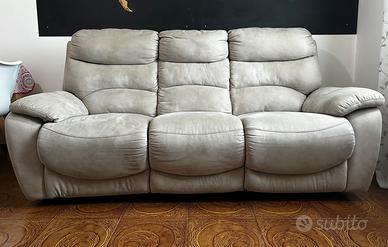 divano reclinabile 3 posti