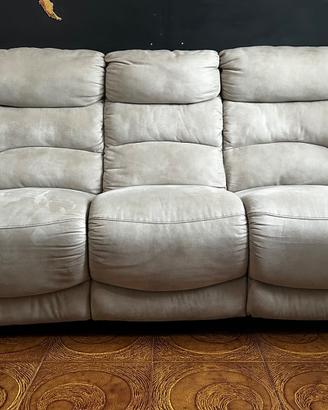 divano reclinabile 3 posti