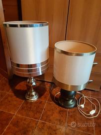 Coppia lampade abat jour arredamento vintage casa