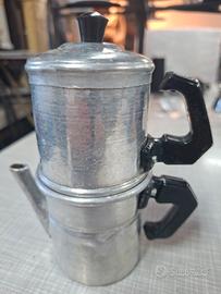 rara caffettiera vintage  un pezzo di storia 