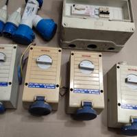 prese per corrente elettrica tipo industriale 