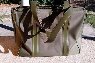 Borsa  Piquadro verde oliva