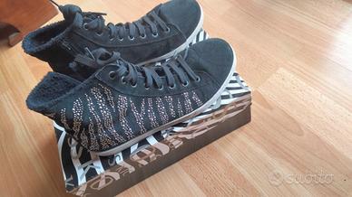 Sneakers alte camoscio n.36