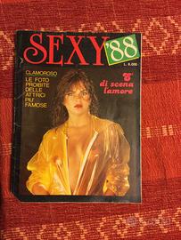 Rivista glamour SEXY 1988