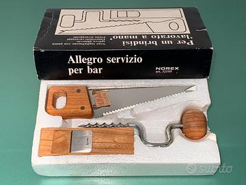Servizio Bar Norex Cavatappi Sega Levacapsule