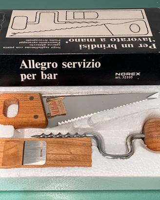 Servizio Bar Norex Cavatappi Sega Levacapsule