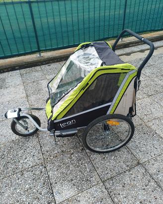 Carretto bici porta bimbi