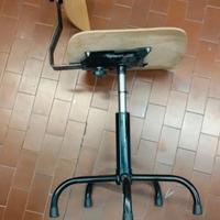 sedia officina industriale- 6 disp.