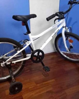 Bici bianca età 8/10