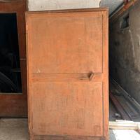 Porta di ferro lamiera doppia