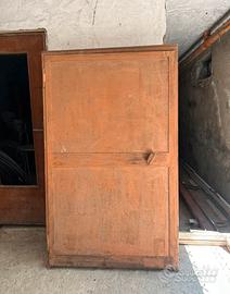 Porta di ferro lamiera doppia