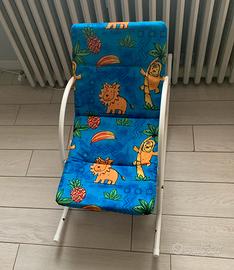 Sedia Sdraio a dondolo per bambini