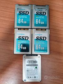 Lotto 5 SSD 1.8" Micro-SATA Industriali Unigen 64G