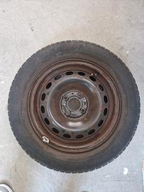 cerchi in ferro 14 fiat panda 