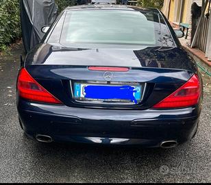 Mercedes SL 350 bicolore blu