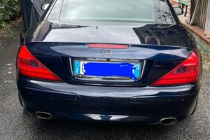 Mercedes SL 350 bicolore blu