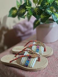 sandali donna etnici bohemien 